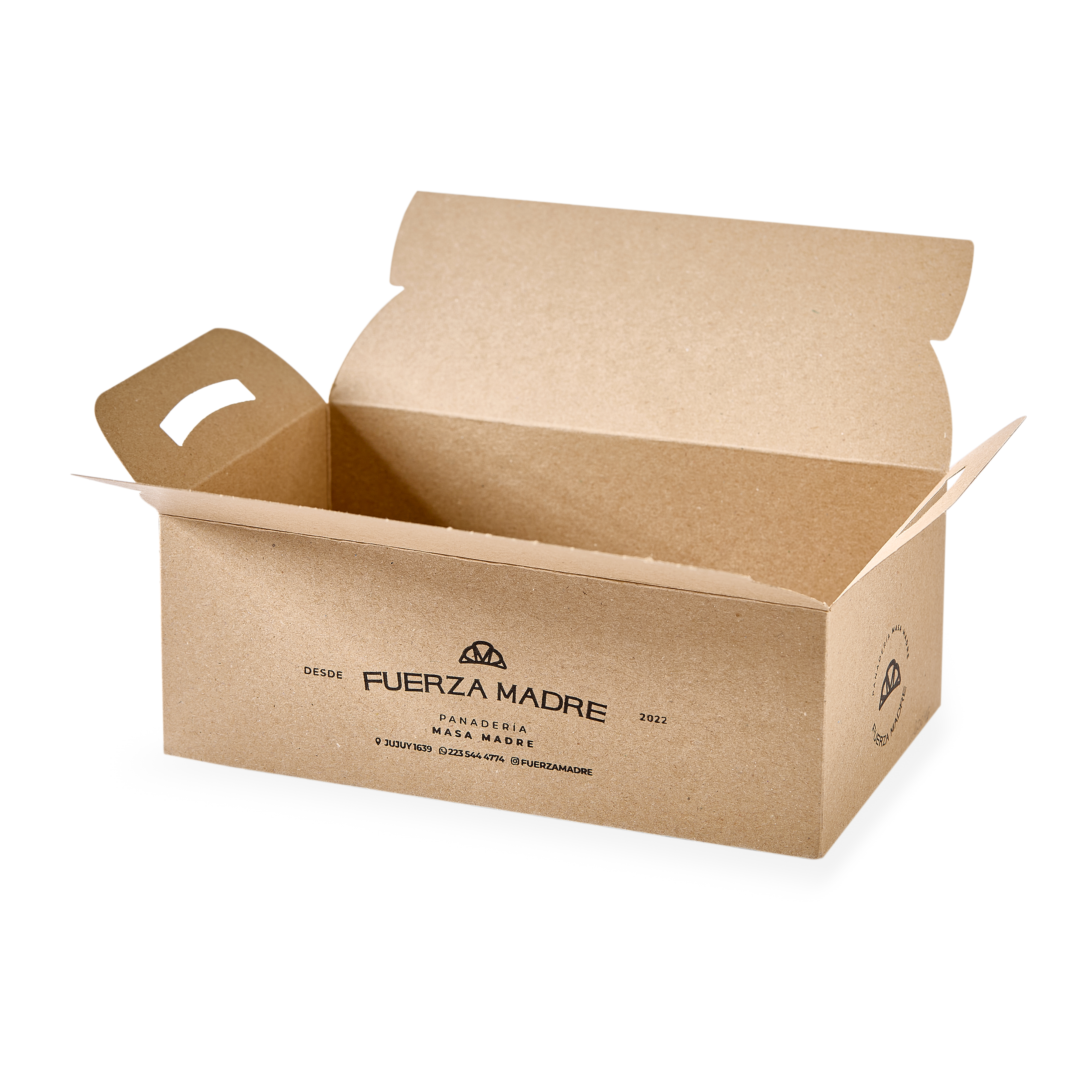 mEP CAJA DELIVERY KRAFT PERSONALIZADO 1 COMBO BIOHZ (20.5*12.5*7.5CM) X UNIDAD