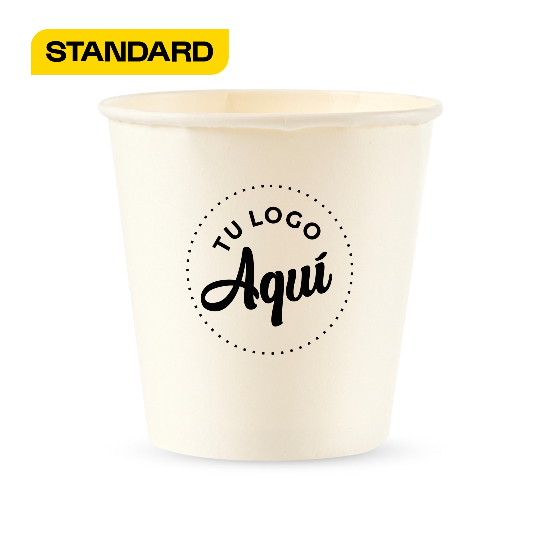 mEP POTE HELADO POLIPAPEL BLANCO PERSONALIZADO 370CC (12.5OZ) X UNIDAD