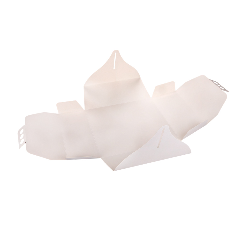 mEP CAJA PARA TORTA CART. BLANCA PERSONALIZADO (28*28*8,5CM - C/ASA) X UNIDAD