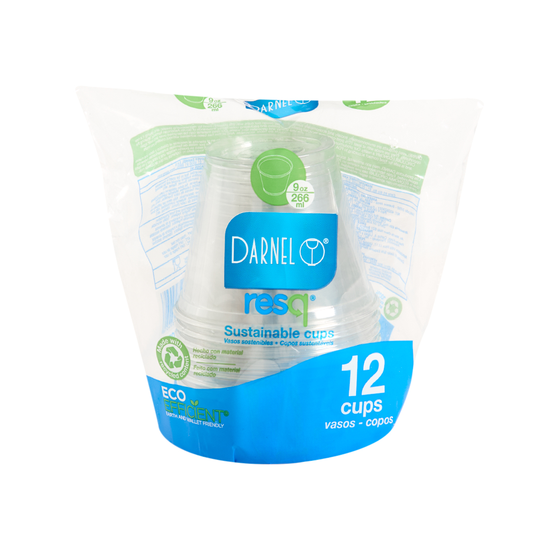 mEP VASO PLASTICO PET CRISTAL PERSONALIZADO FRAPPE DARNEL 9OZ (270CC) *X UNIDAD