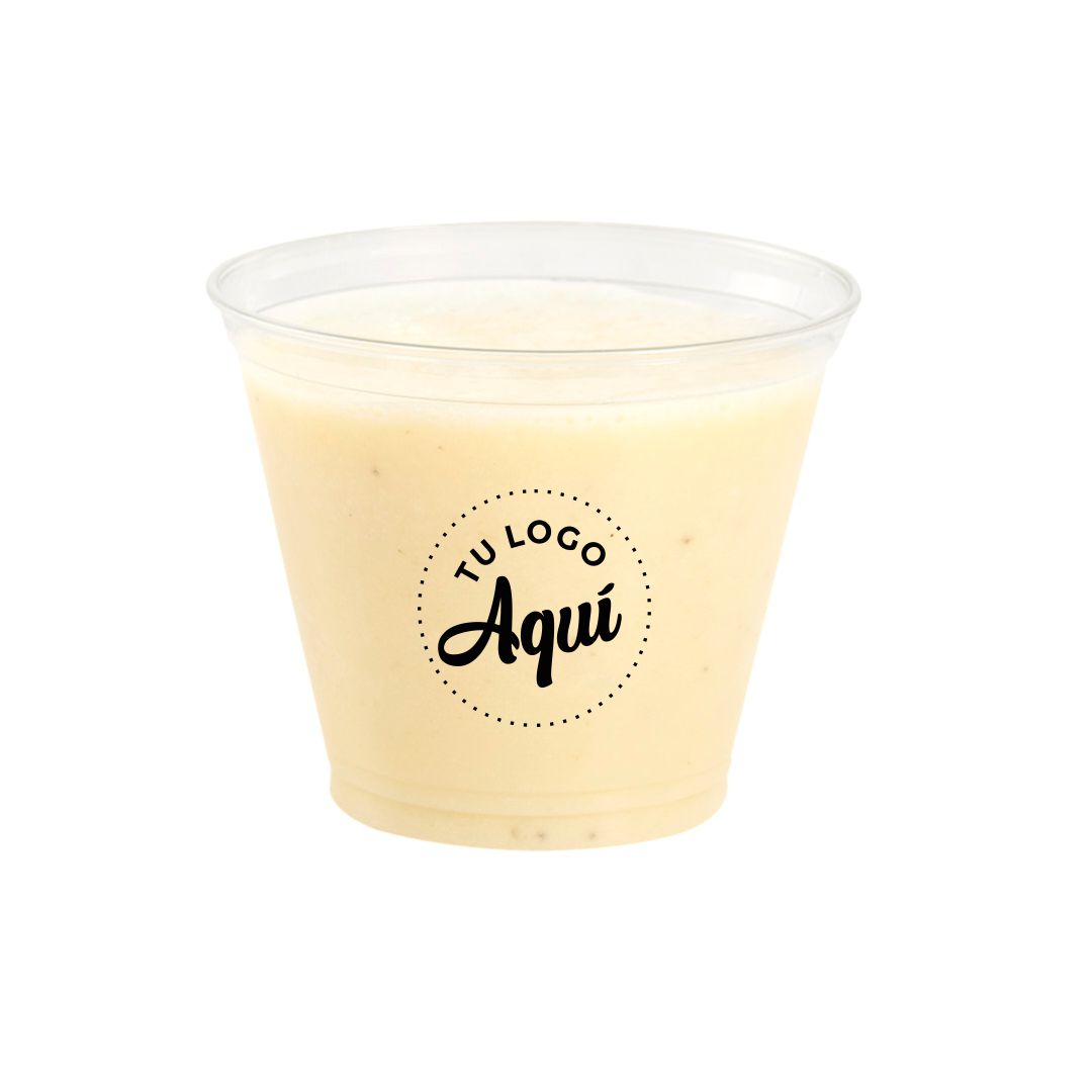 mEP VASO PLASTICO PET CRISTAL PERSONALIZADO FRAPPE DARNEL 9OZ (270CC) *X UNIDAD
