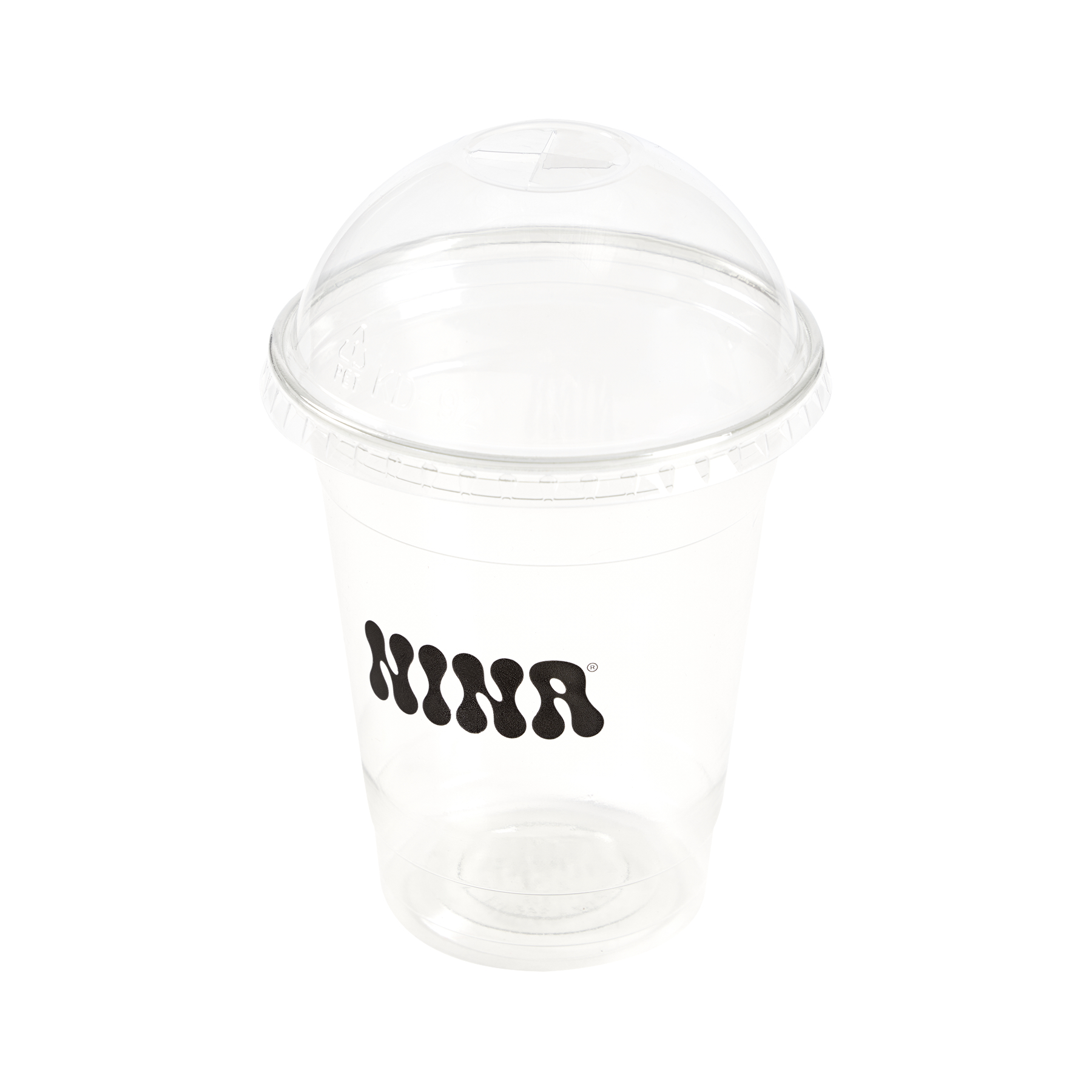 mEP VASO PLASTICO PET CRISTAL PERSONALIZADO FRAPPE DARNEL.12OZ (360CC) X UNIDAD