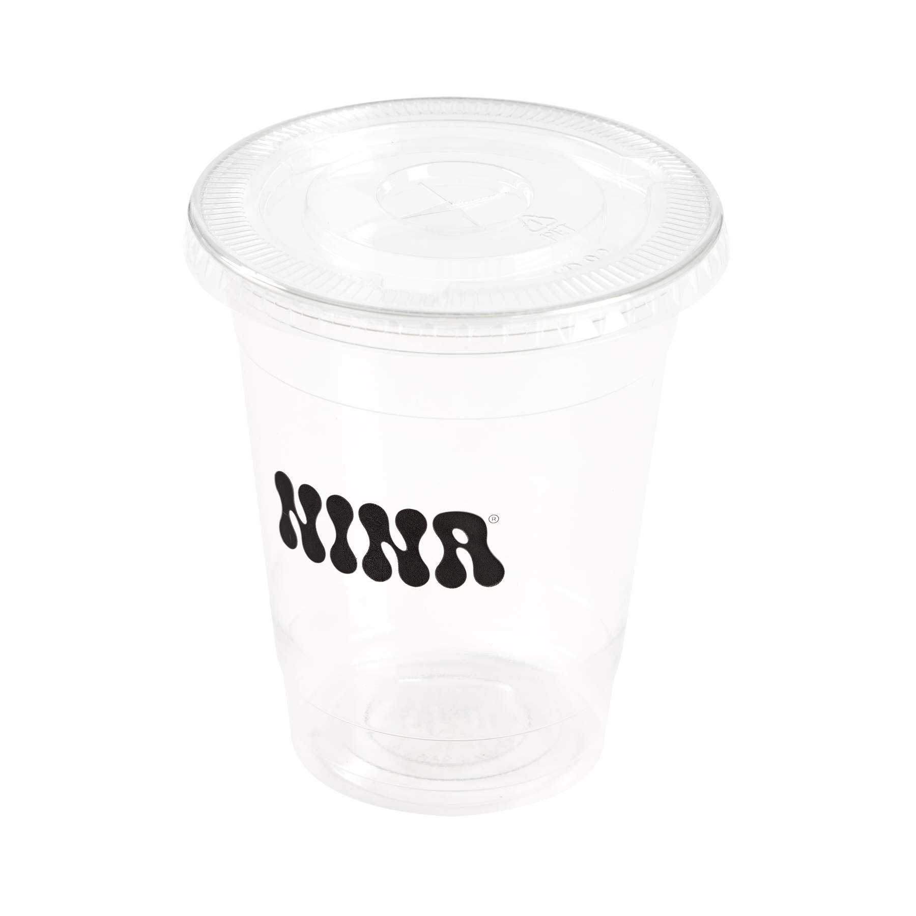 mEP VASO PLASTICO PET CRISTAL PERSONALIZADO FRAPPE DARNEL.12OZ (360CC) X UNIDAD