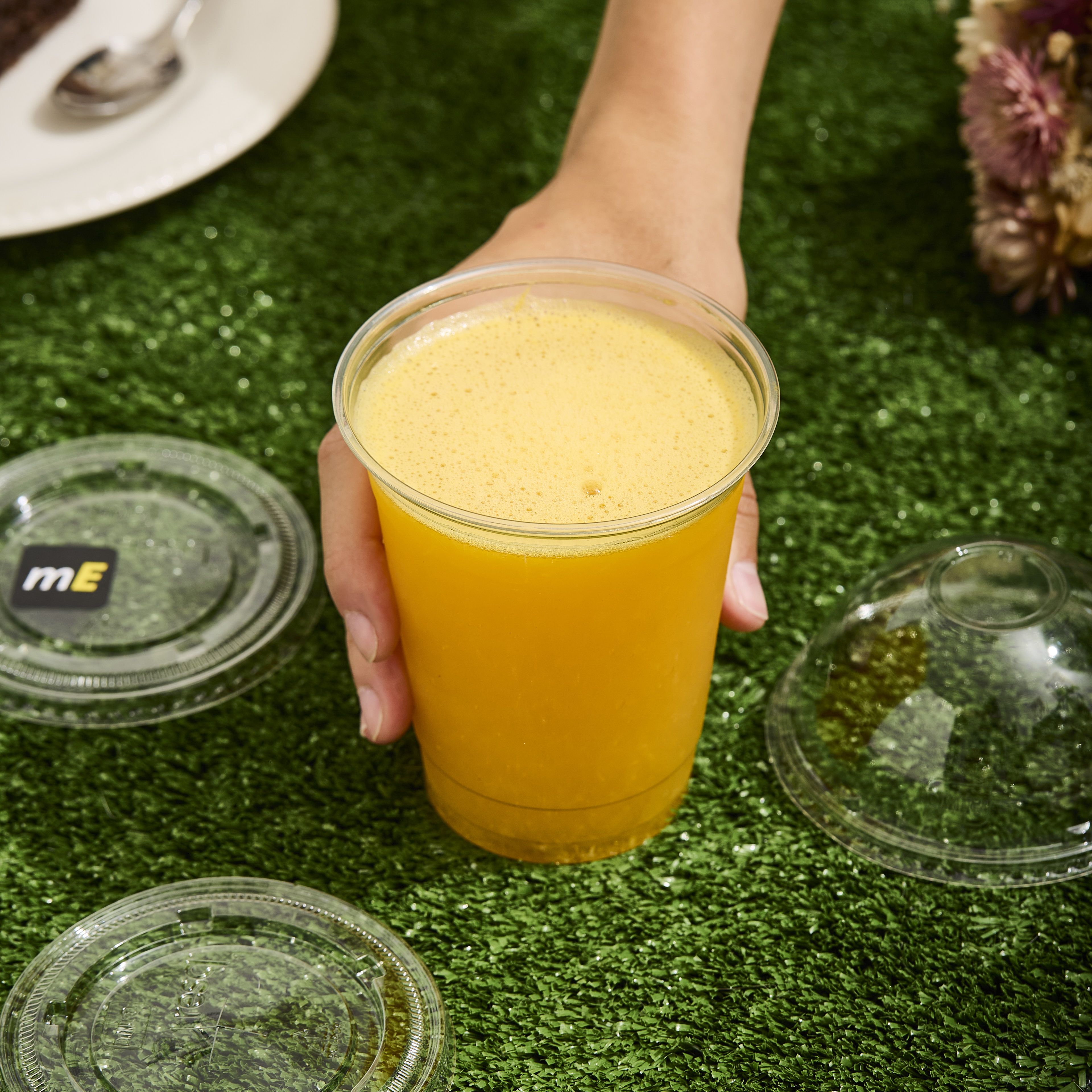 mEP VASO PLASTICO PET CRISTAL PERSONALIZADO FRAPPE DARNEL.12OZ (360CC) X UNIDAD