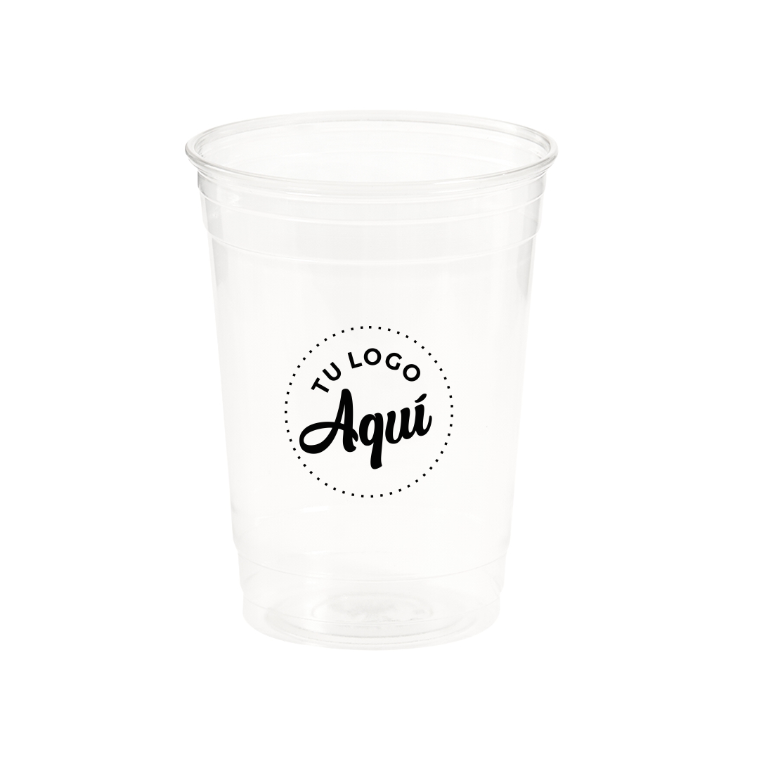 mEP VASO PLASTICO PET CRISTAL PERSONALIZADO FRAPPE DARNEL.16OZ (480CC) *X UNIDAD