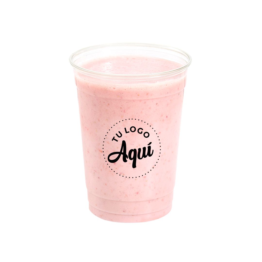 mEP VASO PLASTICO PET CRISTAL PERSONALIZADO FRAPPE DARNEL.16OZ (480CC) *X UNIDAD