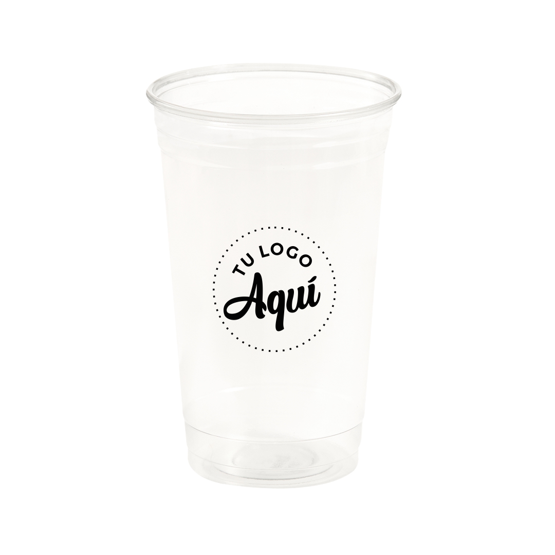 mEP VASO PLASTICO PET CRISTAL PERSONALIZADO FRAPPE DARNEL.20OZ (600CC) *X UNIDAD