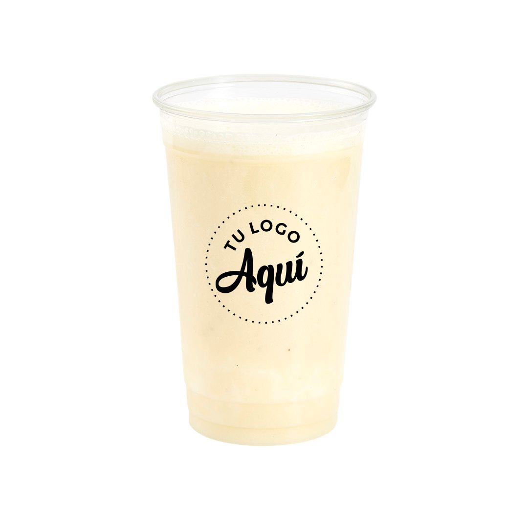 mEP VASO PLASTICO PET CRISTAL PERSONALIZADO FRAPPE DARNEL.20OZ (600CC) *X UNIDAD