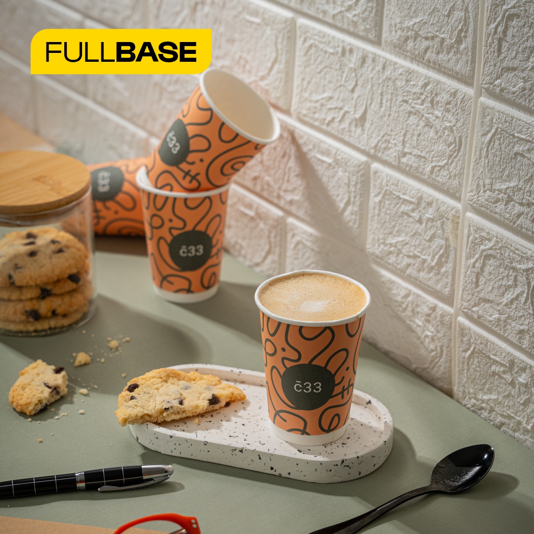 mEP VASO POLIPAPEL DOBLE PARED BLANCO PERSONALIZADO 8OZ (240CC) X UNIDAD