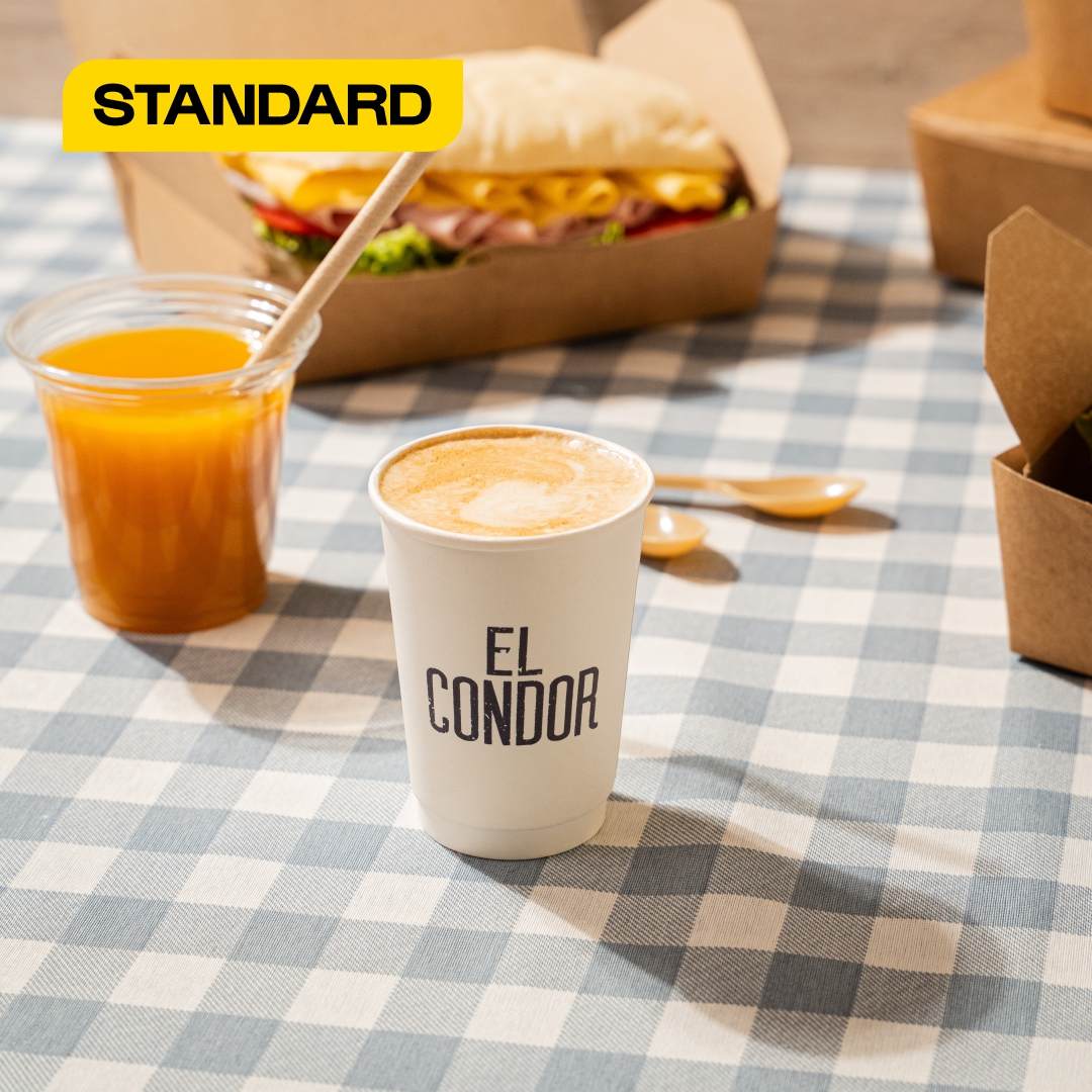 mEP VASO POLIPAPEL DOBLE PARED BLANCO PERSONALIZADO 8OZ (240CC) X UNIDAD