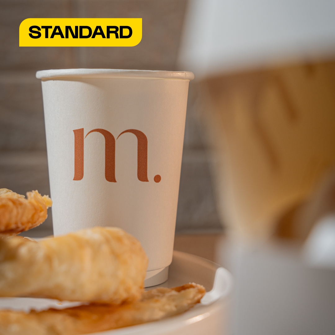 mEP VASO POLIPAPEL DOBLE PARED BLANCO PERSONALIZADO 8OZ (240CC) X UNIDAD