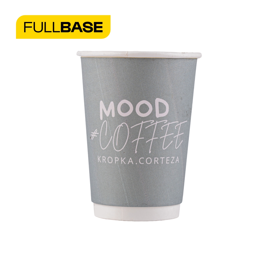 mEP VASO POLIPAPEL DOBLE PARED BLANCO PERSONALIZADO 8OZ (240CC) X UNIDAD