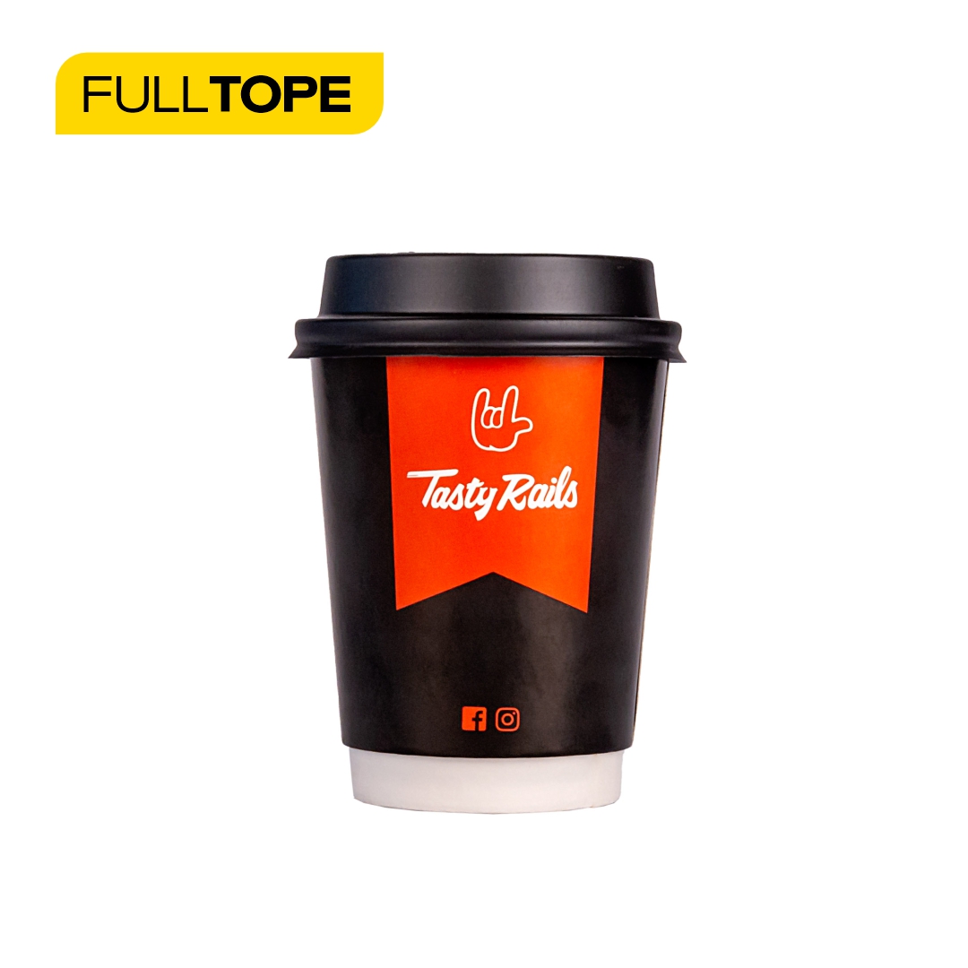 mEP VASO POLIPAPEL DOBLE PARED BLANCO PERSONALIZADO 8OZ (240CC) X UNIDAD