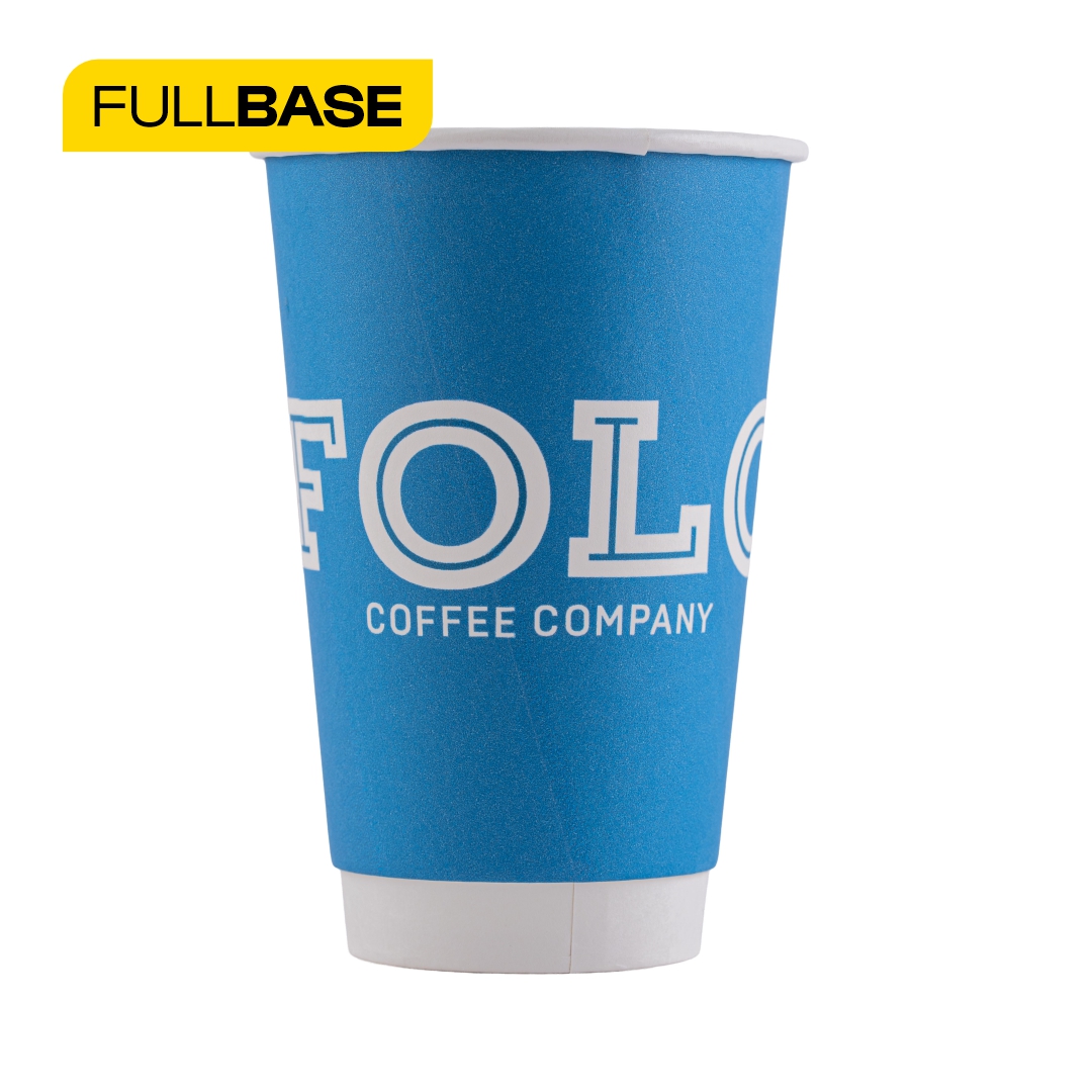 mEP VASO POLIPAPEL DOBLE PARED BLANCO PERSONALIZADO .12OZ (355CC) X UNIDAD