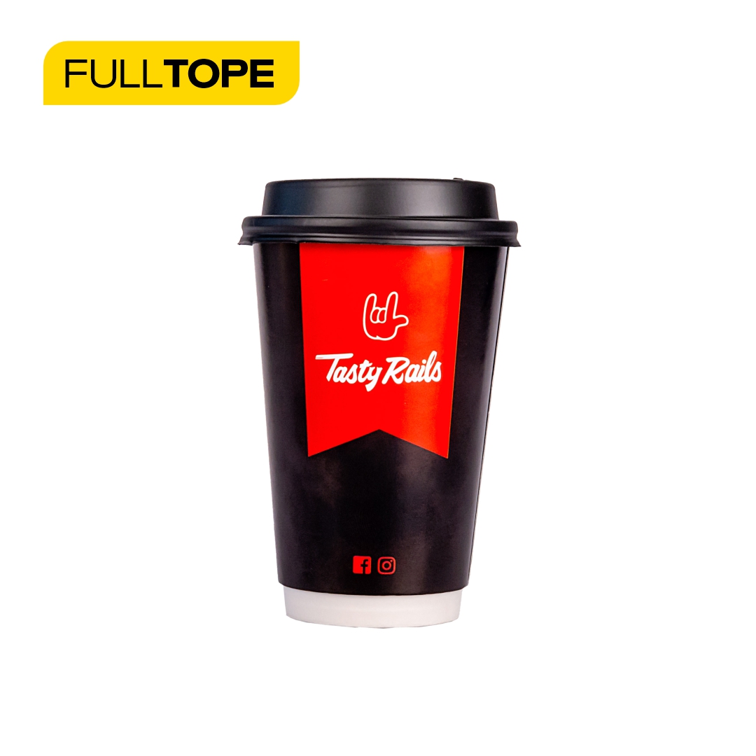 mEP VASO POLIPAPEL DOBLE PARED BLANCO PERSONALIZADO .12OZ (355CC) X UNIDAD