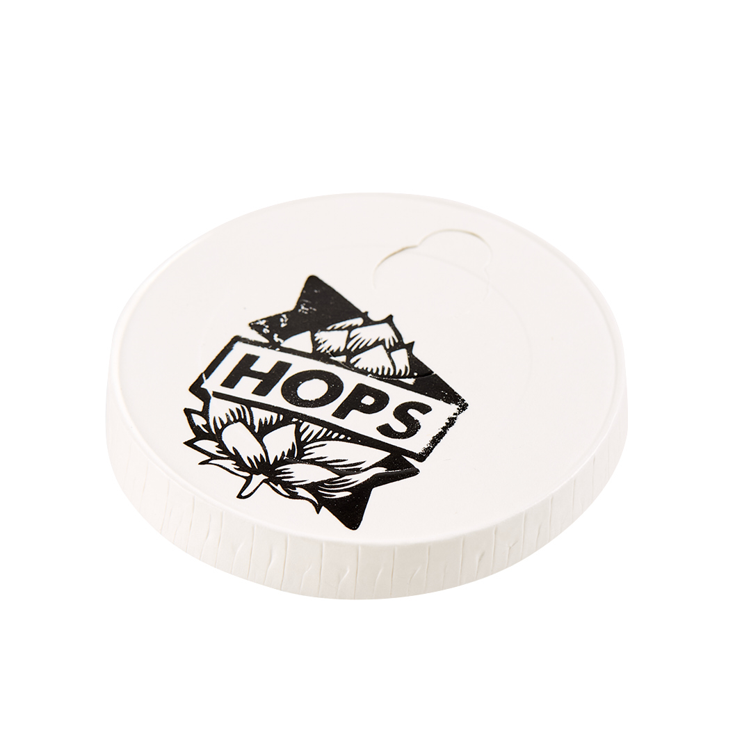 mE TAPA PARA VASO POLIPAPEL DOBLE PARED 9OZ BLANCA PERSONALIZADO MULTI X UNIDAD