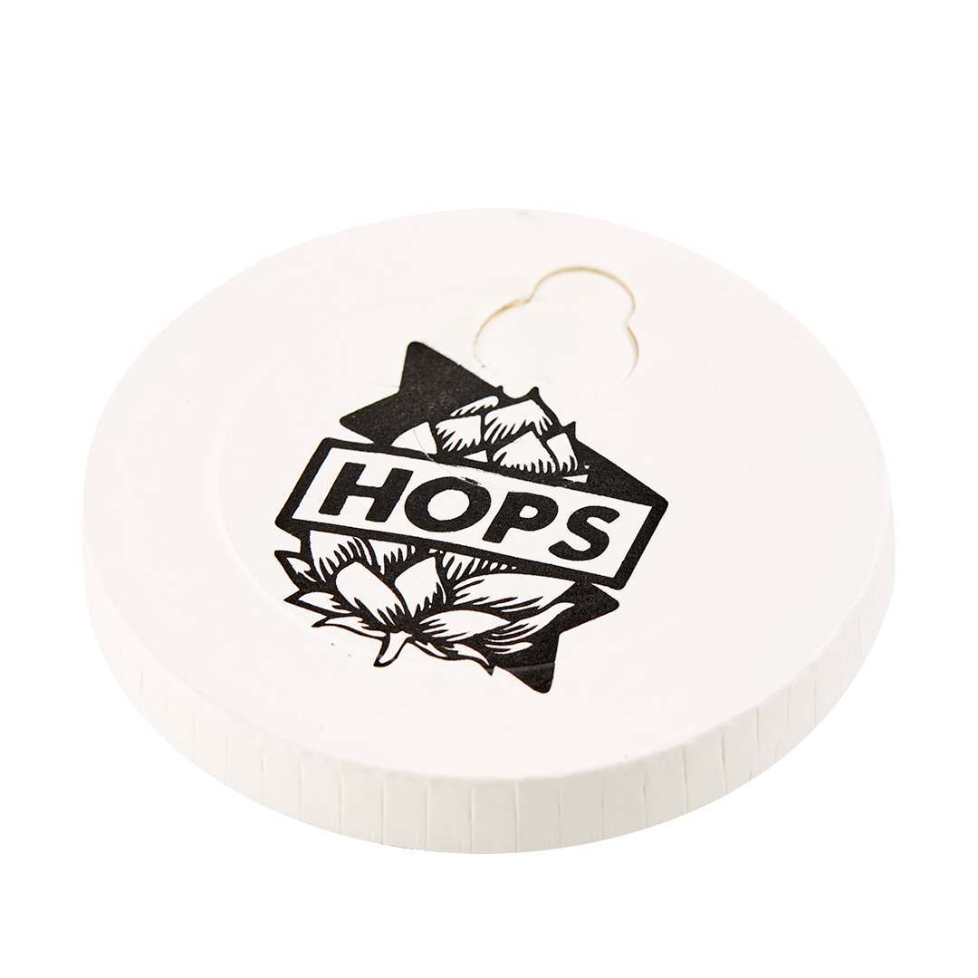 mE TAPA PARA VASO POLIPAPEL DOBLE PARED .14OZ BLANCA PERSONALIZADO MULTI X UNIDAD