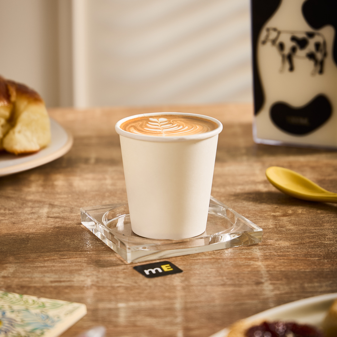 mEP VASO POLIPAPEL SIMPLE PARED BLANCO PERSONALIZADO 4OZ (120CC) X UNIDAD