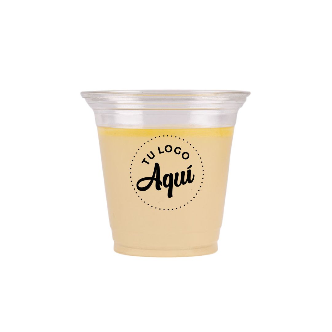 mEP VASO PLASTICO PET CRISTAL PERSONALIZADO FRAPPE DARNEL.10OZ (300CC) X UNIDAD