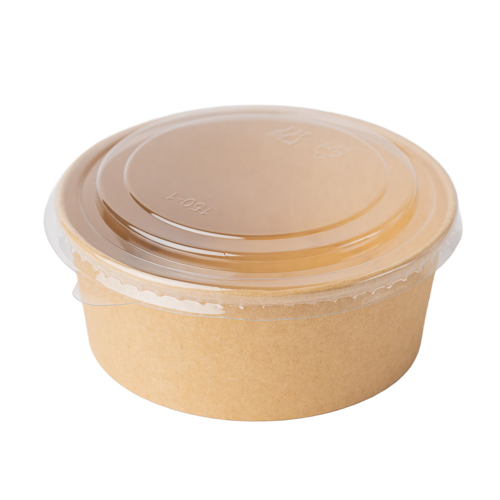 mEP ENSALADERA POLIPAPEL KRAFT PERSONALIZADO 25OZ  (750ML) X UNIDAD