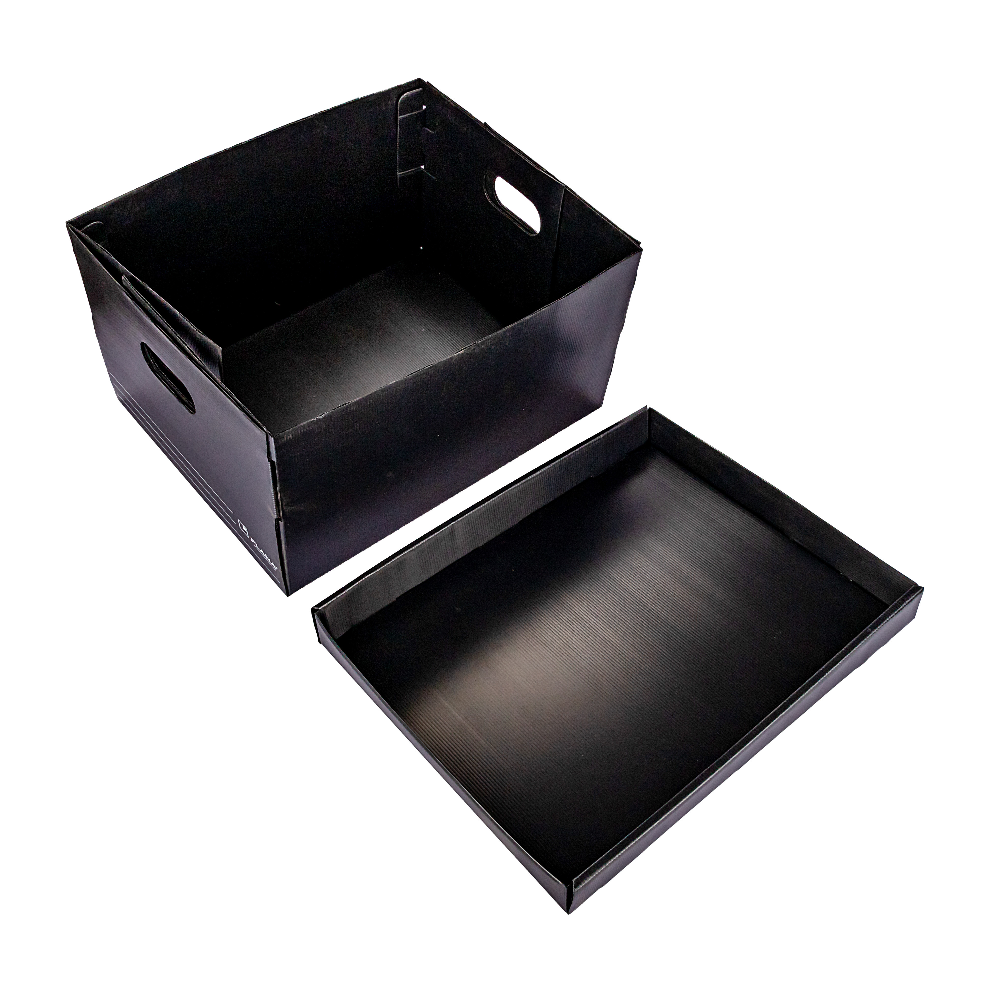 CAJA ARCHIVO PLASTICA GRANDE CON TAPA 804 NEGRO (35.5*45*25.5CM) *UNID