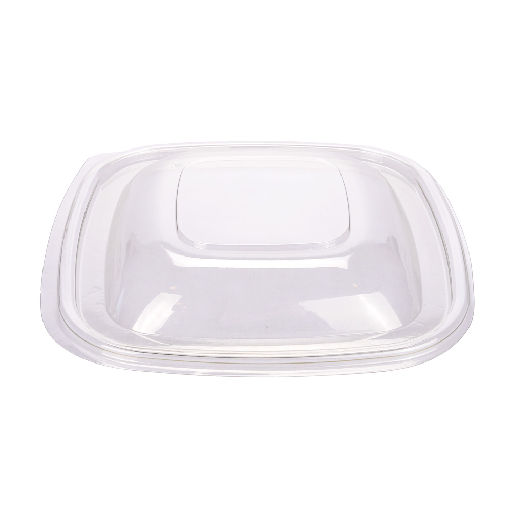 TAPA ENSALADERA CUADRADA BANDEX PET.(1050CC) (105445T) *50UNID