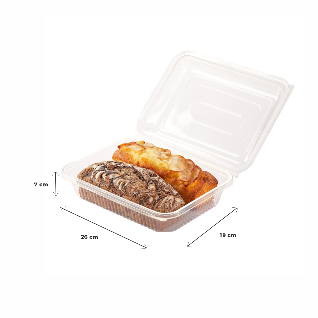 BANDEJA ESTUCHE PET BANDEX 147 (105147) (19*26*7CM) *50UNID