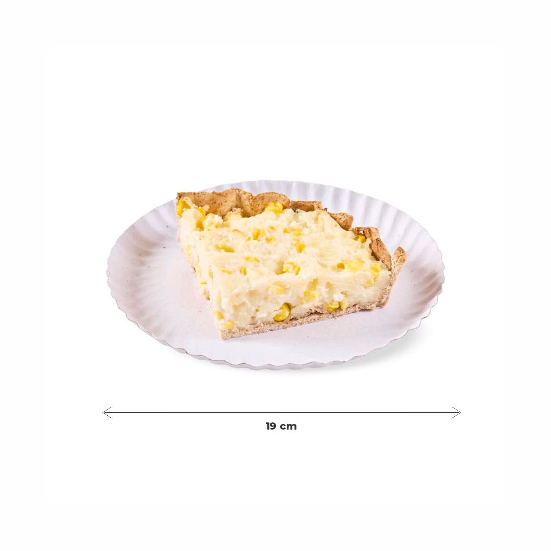 BANDEJA CARTON REDONDA BLANCA LINEA ROJA Nº12 (19CM) *100UNID