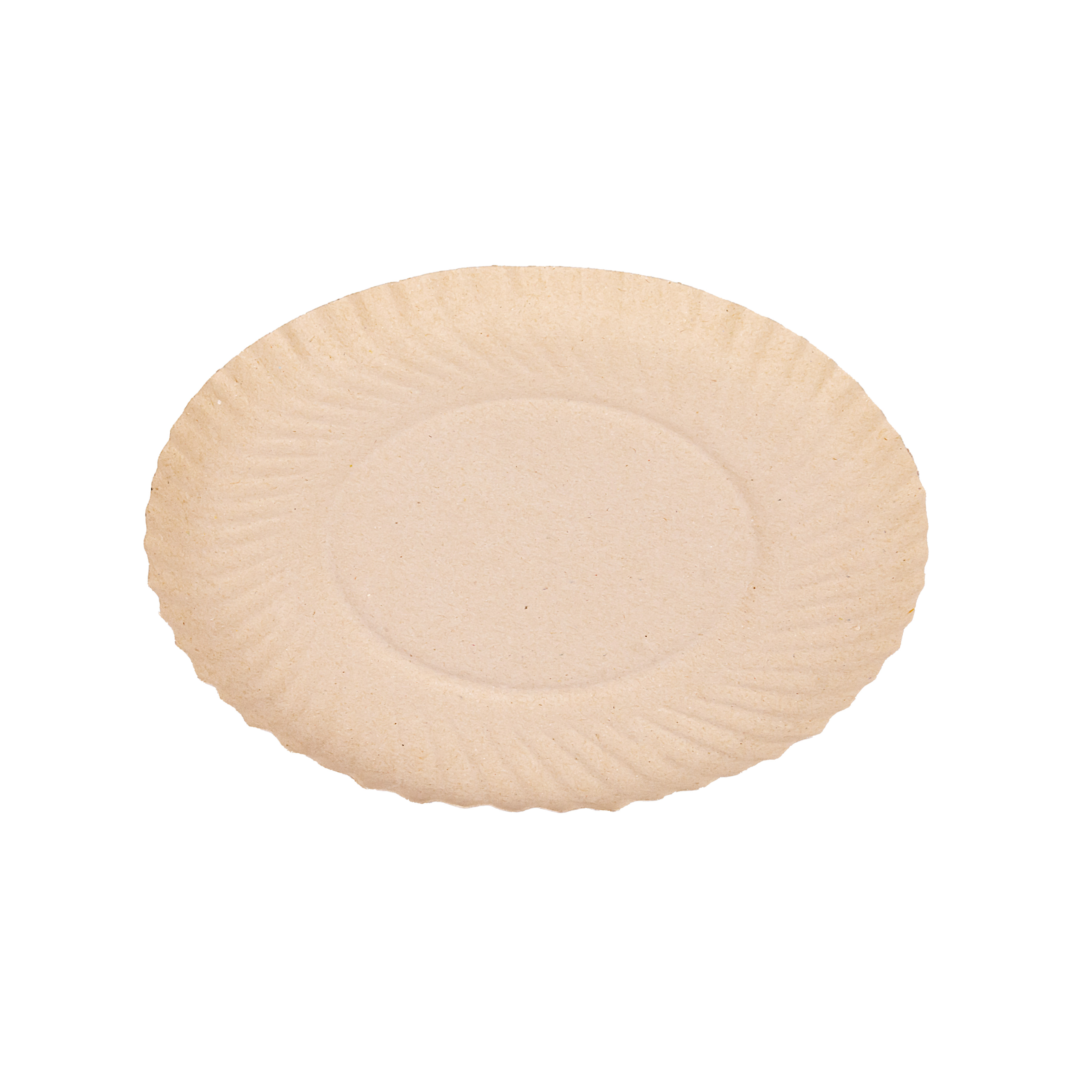 BANDEJA CARTON REDONDA GRIS Nº13,5 (24CM) *100UNID