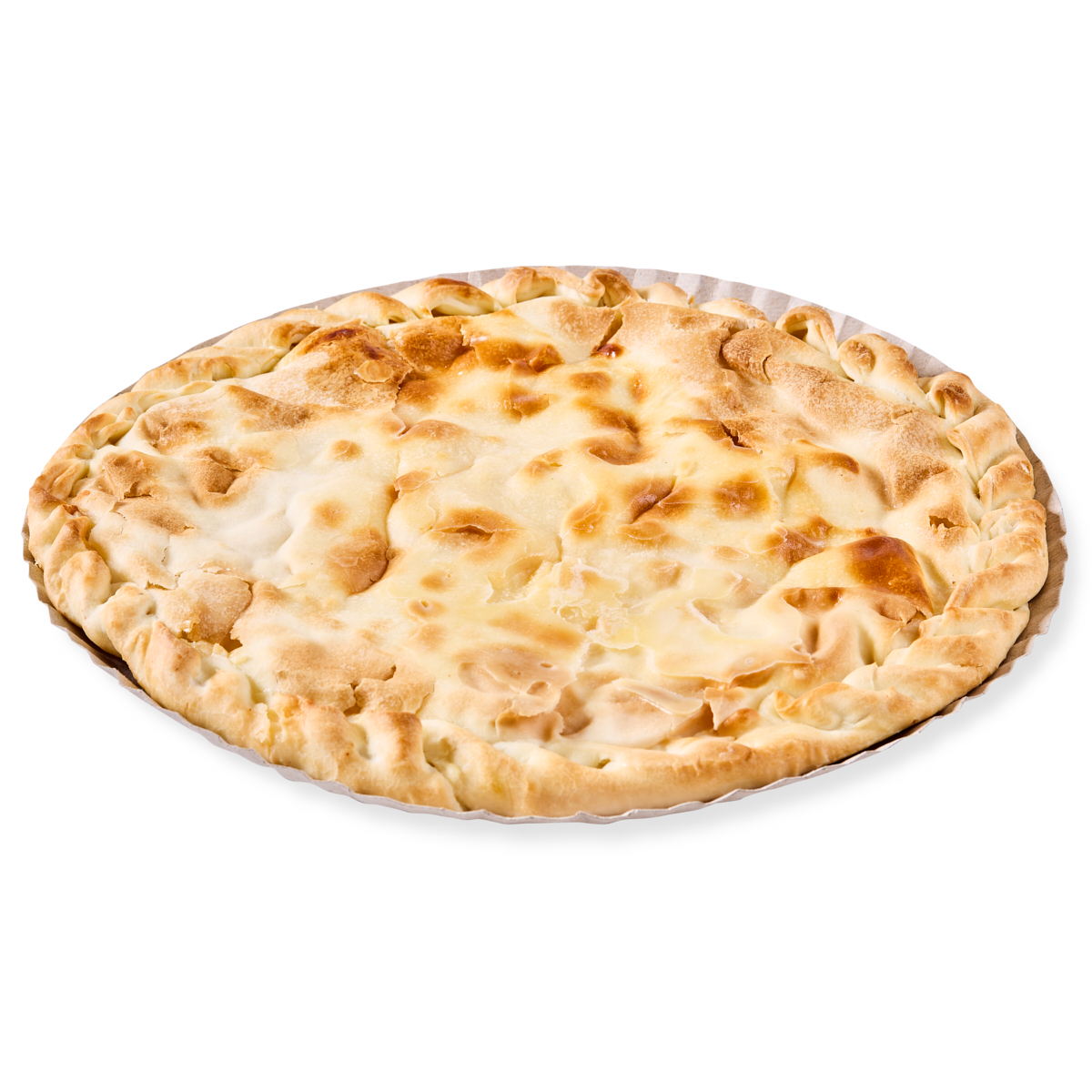 BANDEJA CARTON REDONDA GRIS Nº15 (28CM) *100UNID