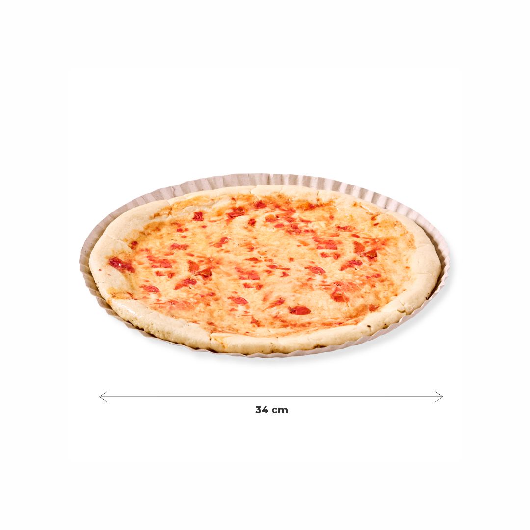 BANDEJA CARTON REDONDA GRIS Nº16 (30CM) *100UNID