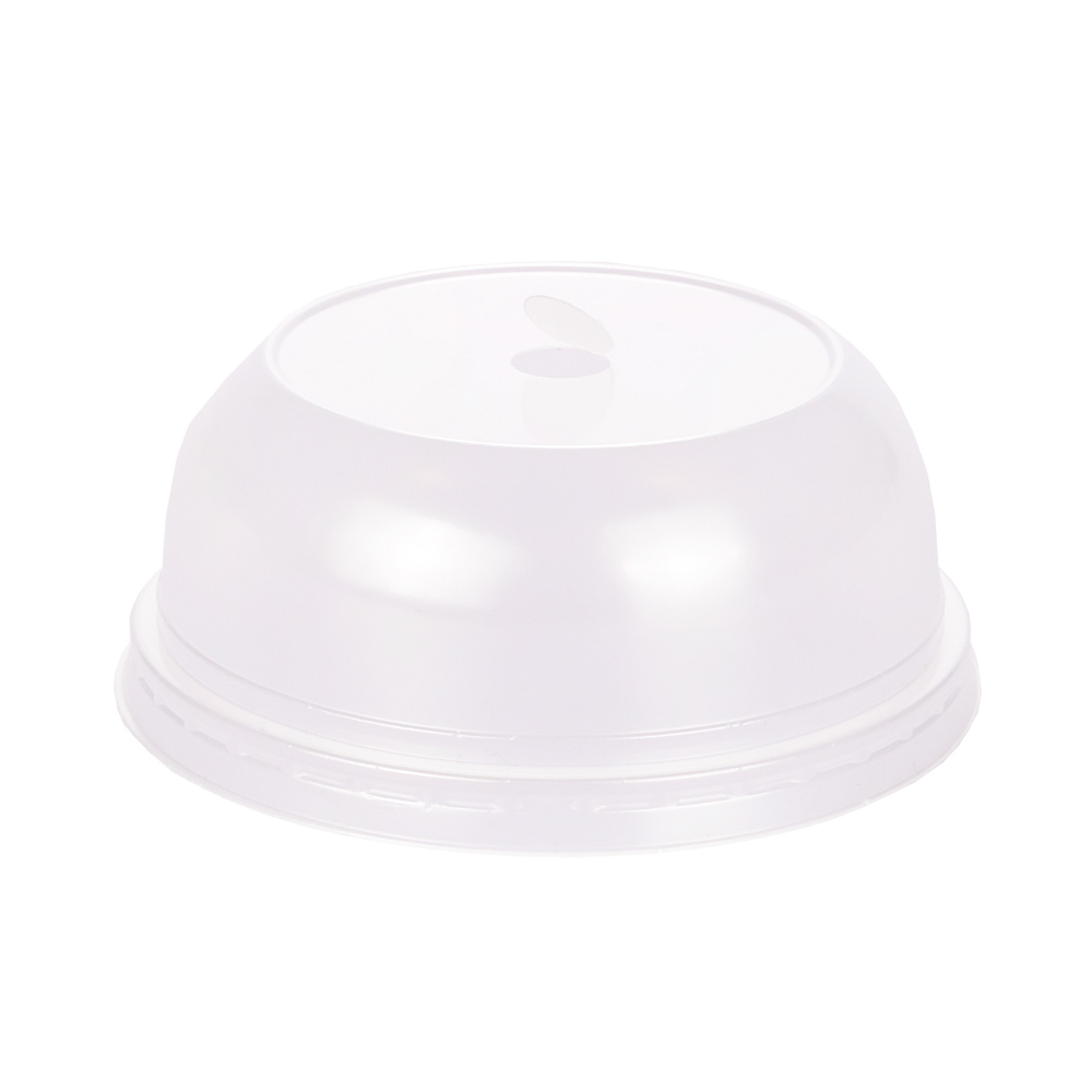 TAPA VASO PLASTICO FRAPPE (DOMO SORBETE PARA VASO MILANO Y TOLEDO) *40UNID