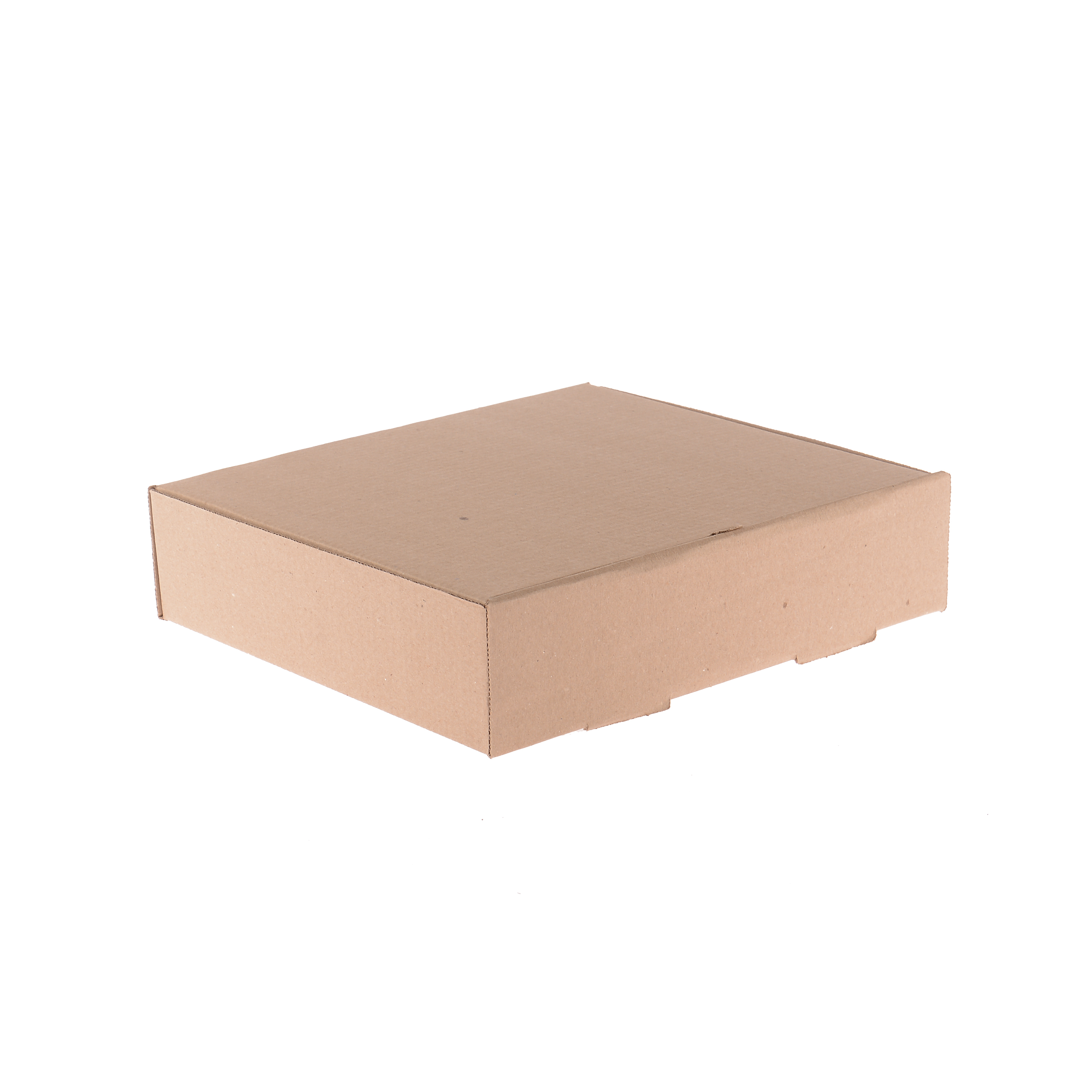 CAJA MICRO CARTON MARRON/MARRON (24*28*7CM) (1/2 DOC. DONAS) *100UNID.