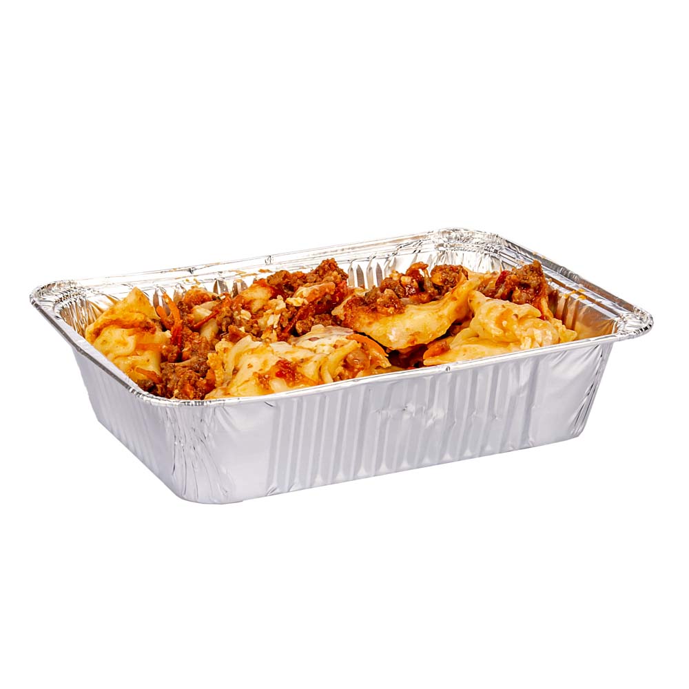 BANDEJA ALUMINIO VASSOI F-275 (680CC) (13*17*4.5CM) *25UNID