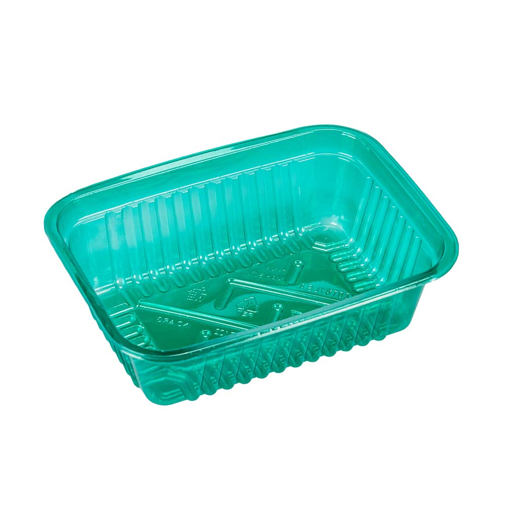 BANDEJA PET VERDE COTNYL Nº102 (11*15*4CM) (TB102 VE) *100UNID