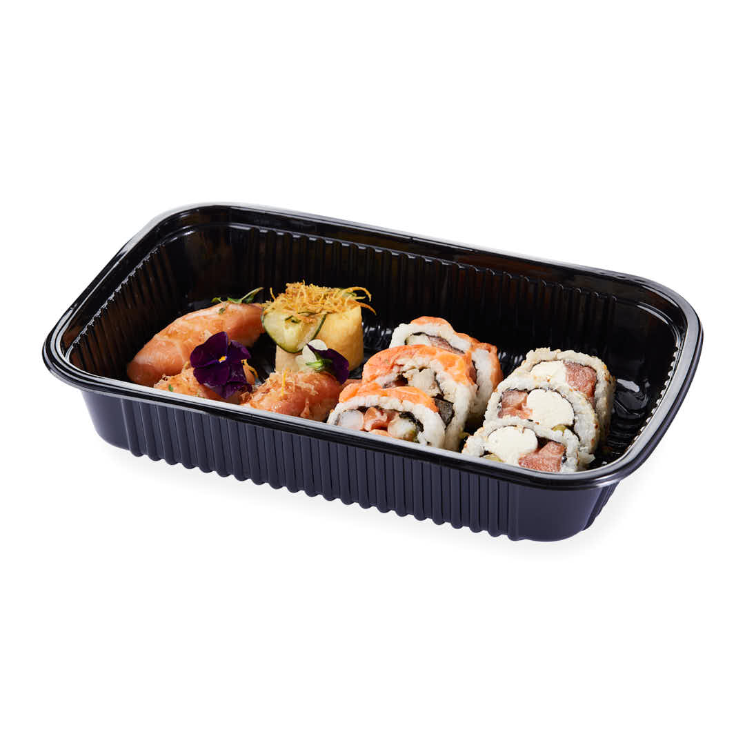 BANDEJA PET NEGRO COTNYL Nº107 (19*27*5CM) (TB107 NE) *100UNID