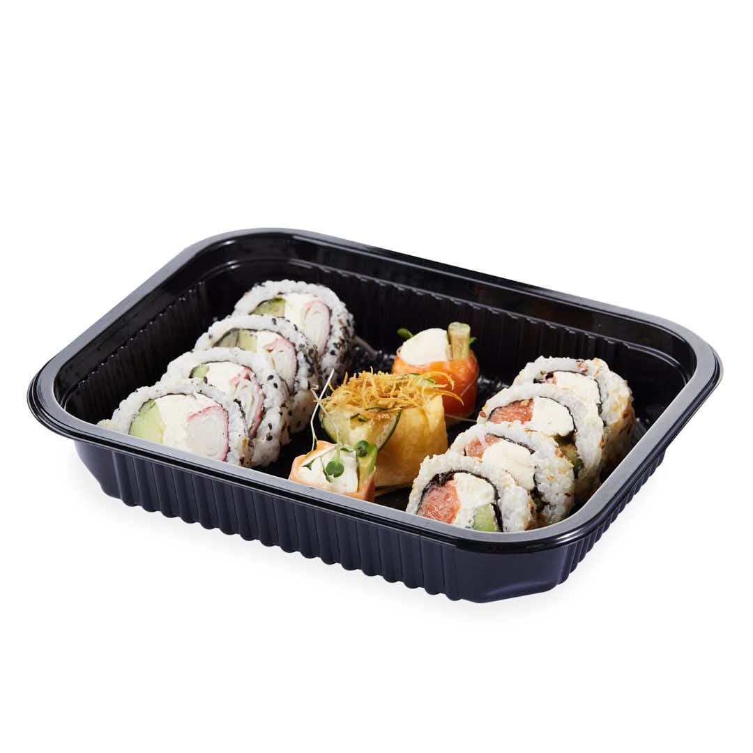 BANDEJA PET NEGRO COTNYL Nº105 RECT. (18*23*5CM) (TB105R NE) *100UNID