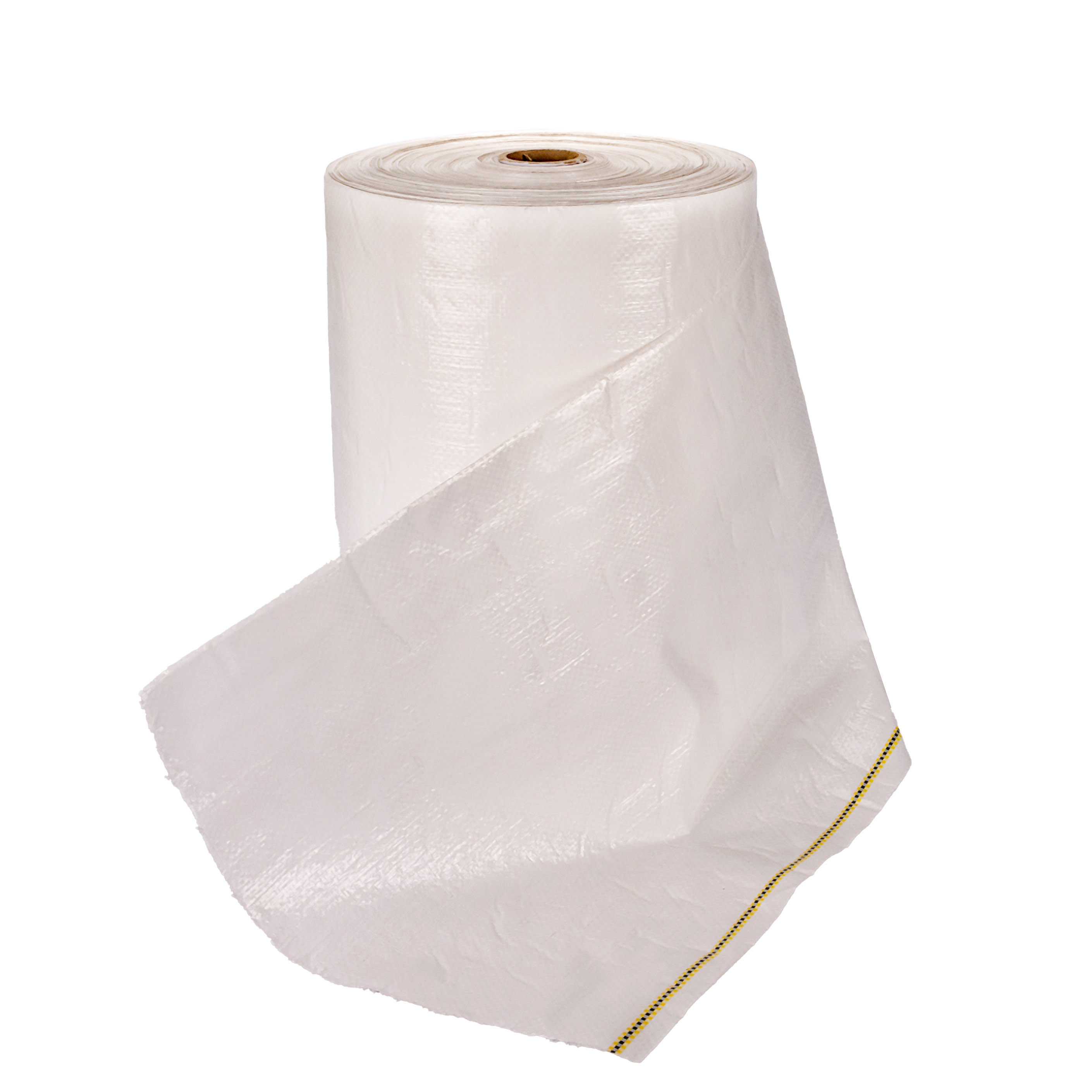 TELA POLIPROPILENO TEJIDO .56CM ANCHO (TUBULAR 55GRS) ROLLO *300MTS