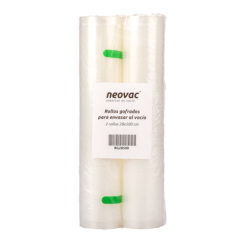 BOLSAS PARA VACIO NEOVAC TUBO GOFRADO (28CM*5MTS) (RG28500) *2 TUBOS