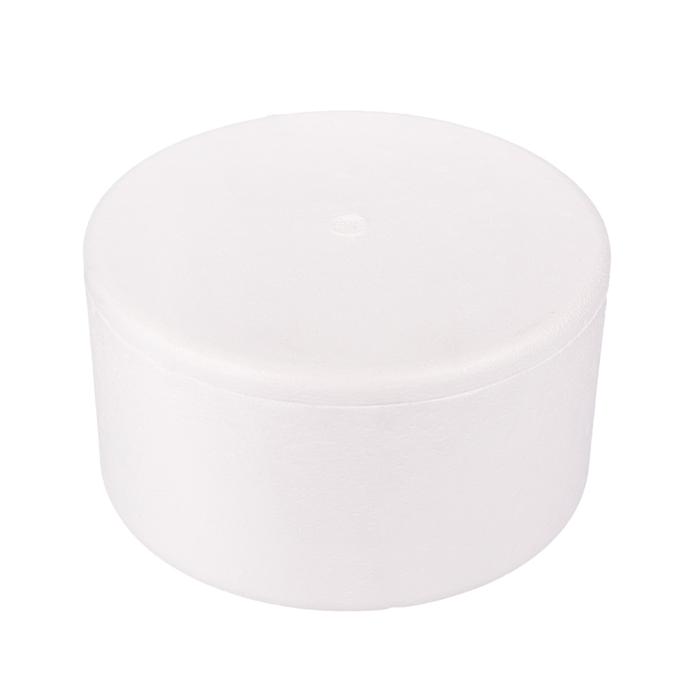 CAJA TERMICA PARA HELADO TELGOPOR TORTA 3LTS (22CM DIAM.*11CM ALTO) *30UNID