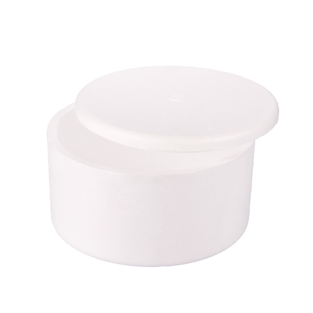 CAJA TERMICA PARA HELADO TELGOPOR TORTA 3LTS (22CM DIAM.*11CM ALTO) *30UNID