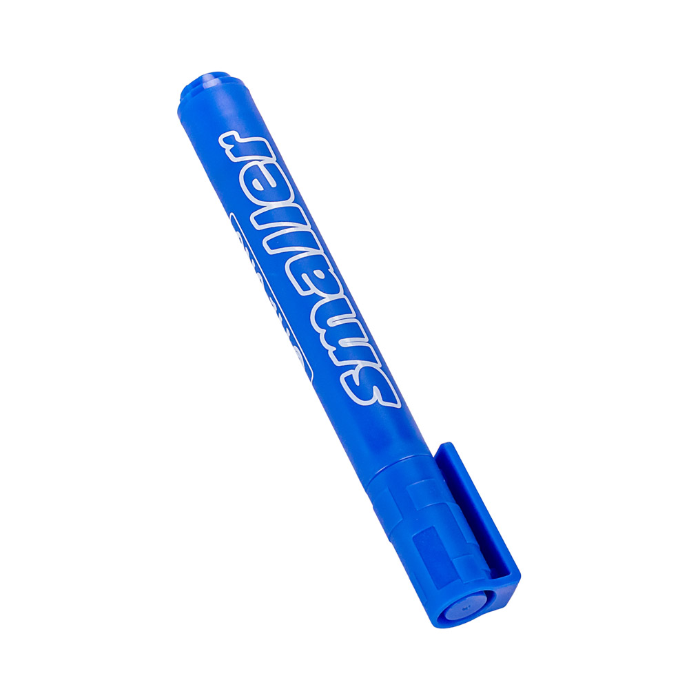 MARCADOR PERMANENTE UTIL UNO AZUL SMALLER PUNTA REDONDA *UNID