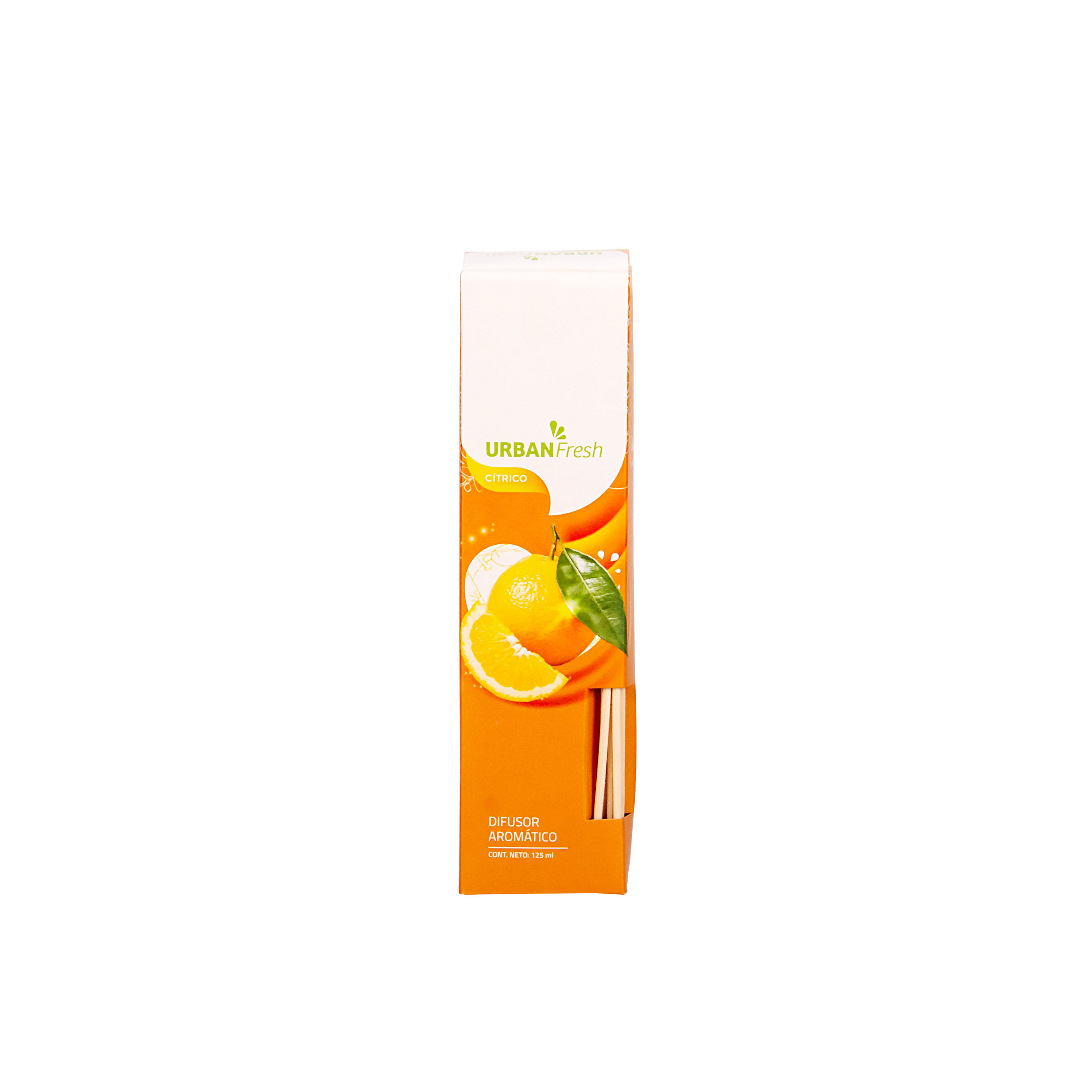 DIFUSOR CON VARILLA BAMBU URBAN FRESH CITRICO (70ML) *UNID