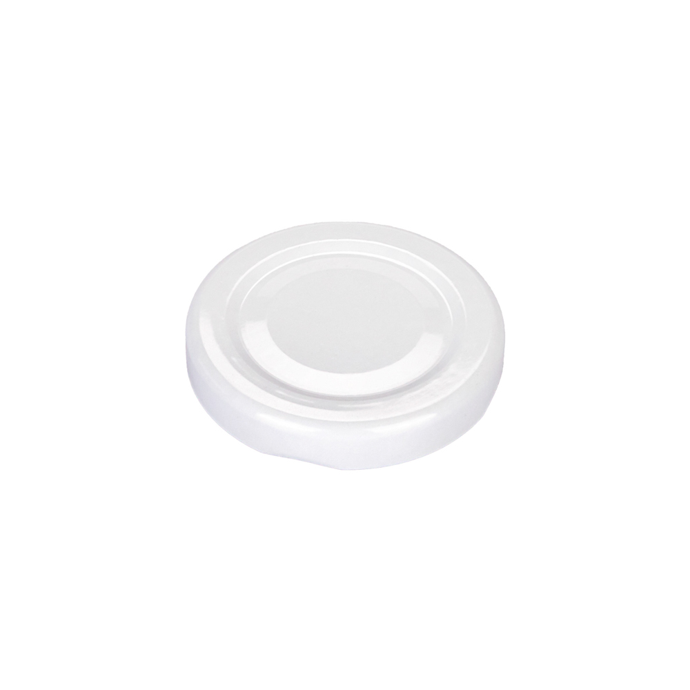 TAPA FRASCO VIDRIO 48MM AXIAL BLANCA (METAL) PACK *20UNID