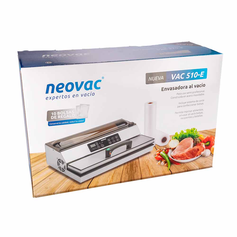 ENVASADORA AL VACIO NEOVAC EXTERNA 510 (VAC510-E) (30*49*16CM) *UNID