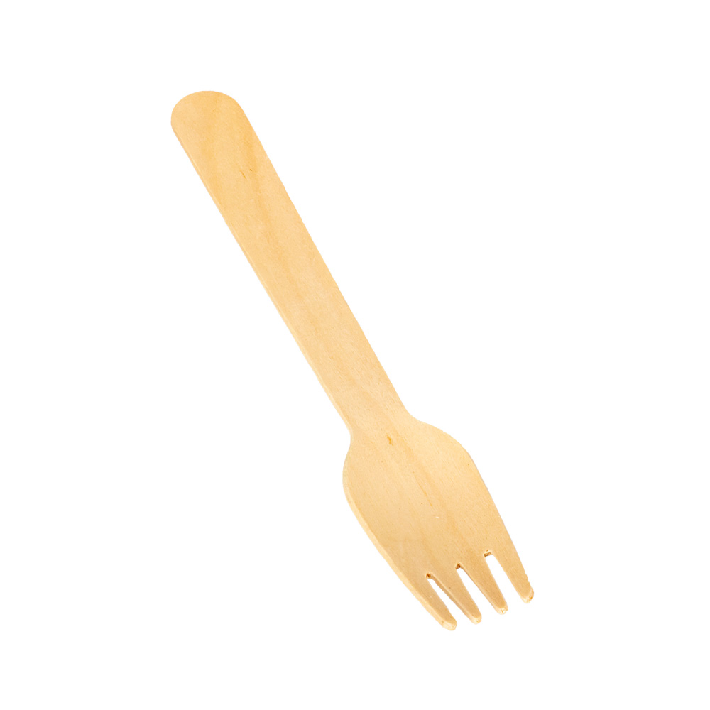 TENEDOR MADERA DESCARTABLE IBERIA (27MM*16CM).*100UNID