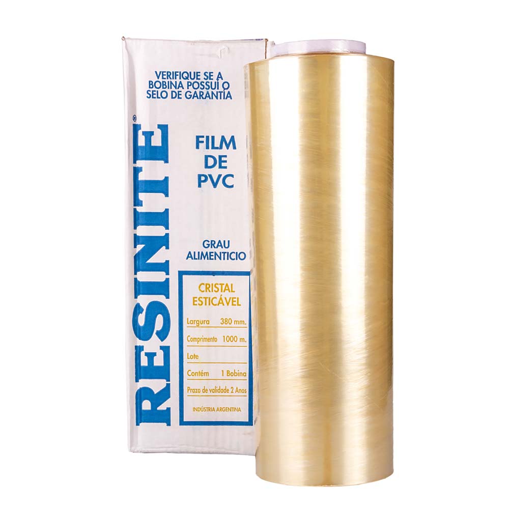 FILM ALIMENTICIO RESINITE (38CM.*1000MTS) PVC *ROLLO