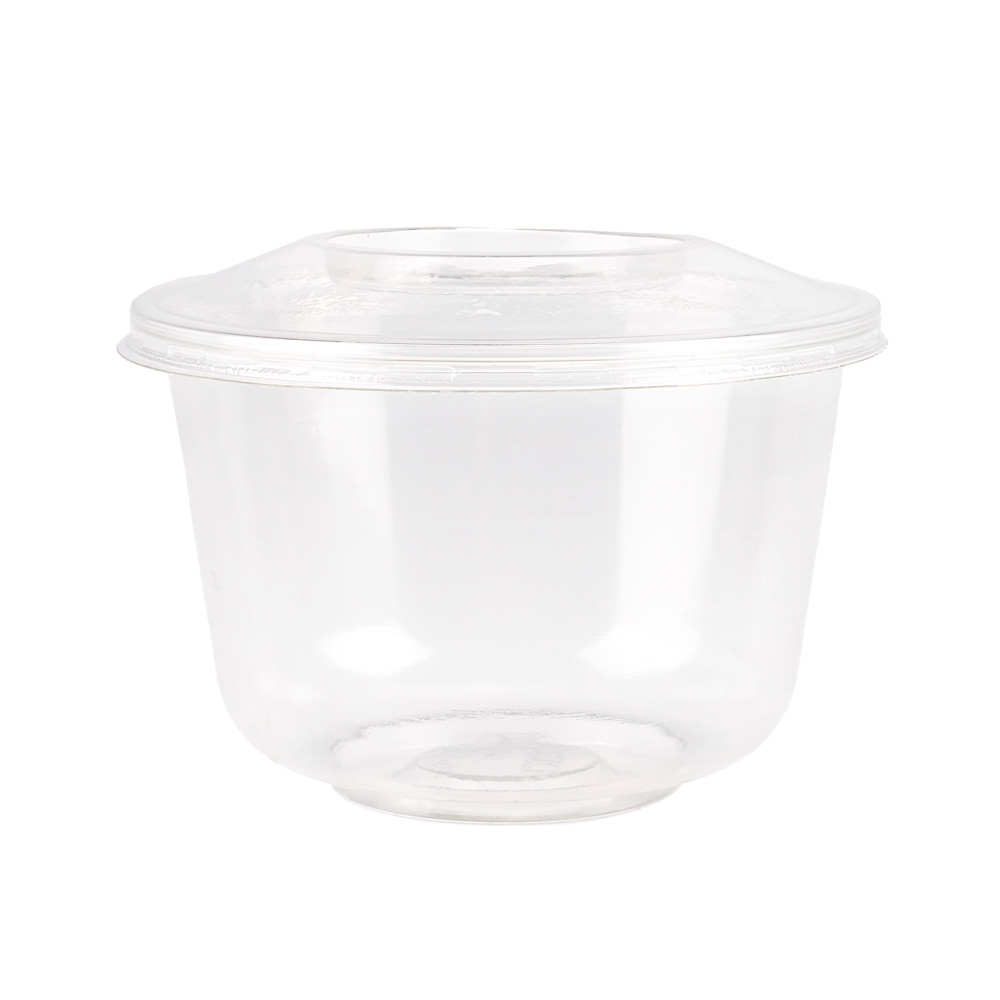 COPA VENECIANA FLEX PLASTICA CRISTAL.12OZ C/TAPA PAQ.*50UNID