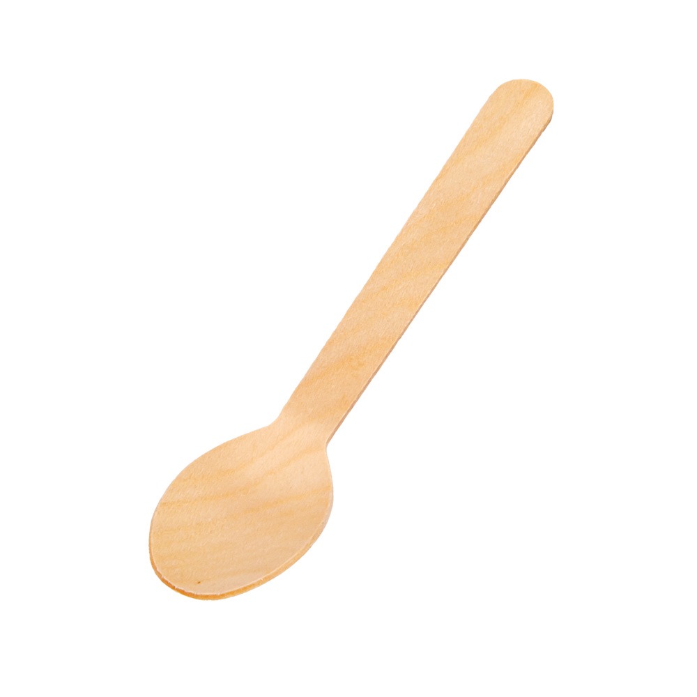 CUCHARA MADERA.POSTRE DESCARTABLE IBERIA (30MM*16CM) *25UNID