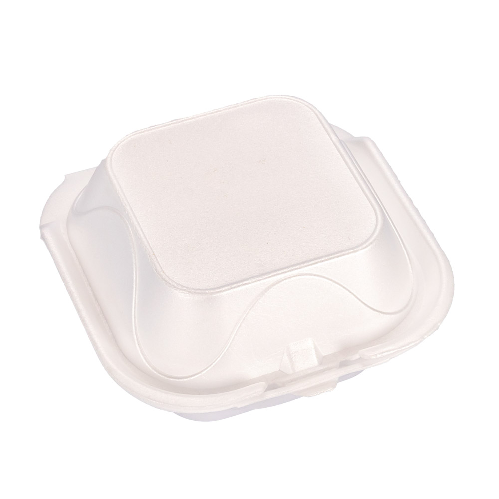 BANDEJA EXPANDIDO ESTUCHE HAMBURGUESA DARNEL (DH-03) (17*17*8CM) *100UNID.